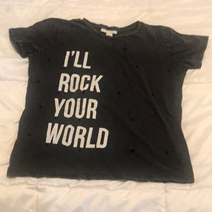 Forever 21 distressed t-shirt